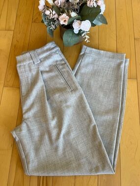 CIRCLE OF TRUST Sabine Classic Light Gray Dress Pants 🌸 Size XS